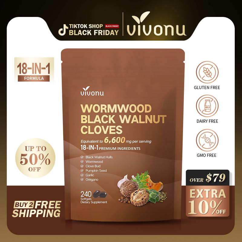 Black Walnut Cloves Capsules