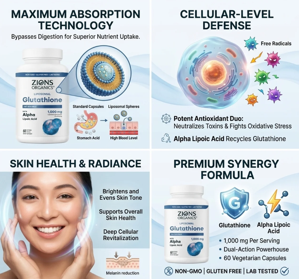 Triple Strength Liposomal Glutathione