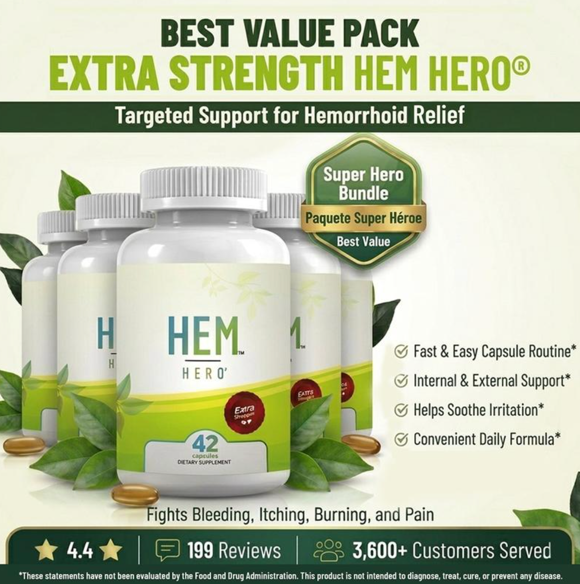 Extra Strength Hemorrhoid Relief
