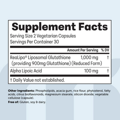 Triple Strength Liposomal Glutathione